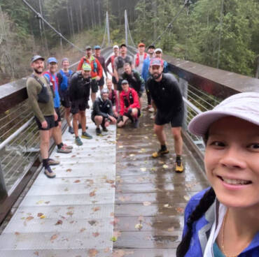 bridge selfie