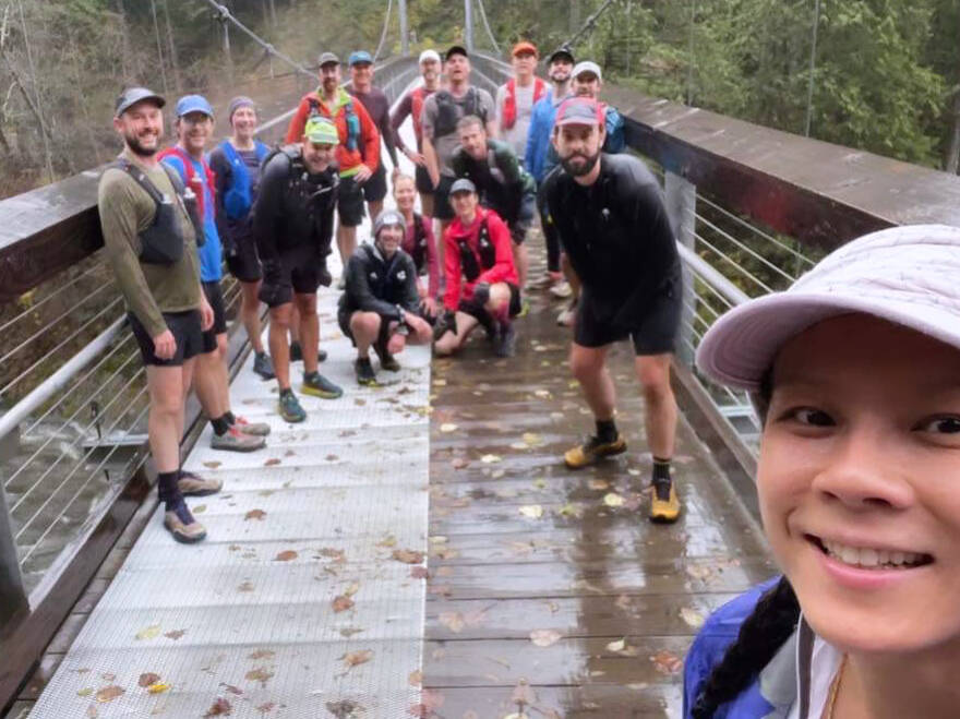 bridge selfie